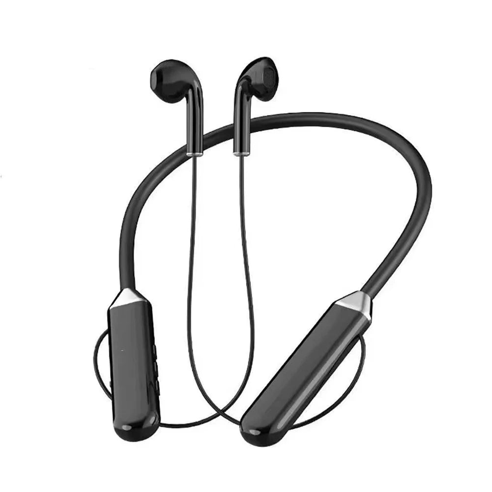 BNR Bluetooth 5.2 Neckband Earphones with Digital Display