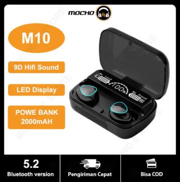 M10 TWS Wireless Bluetooth Earbuds