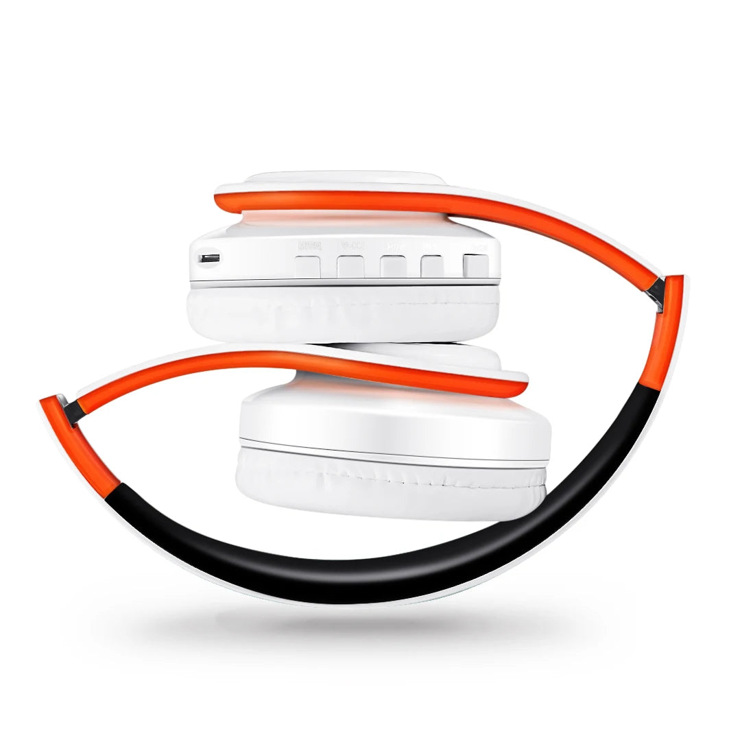 Wireless Bluetooth 5.0 Stereo Headphones | Mic, Foldable & Multi-Color