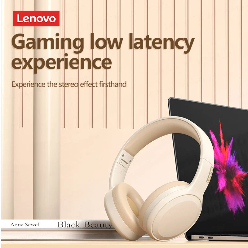Lenovo TH30 Bluetooth 5.1 Wireless Headphones | HiFi Stereo & ANC