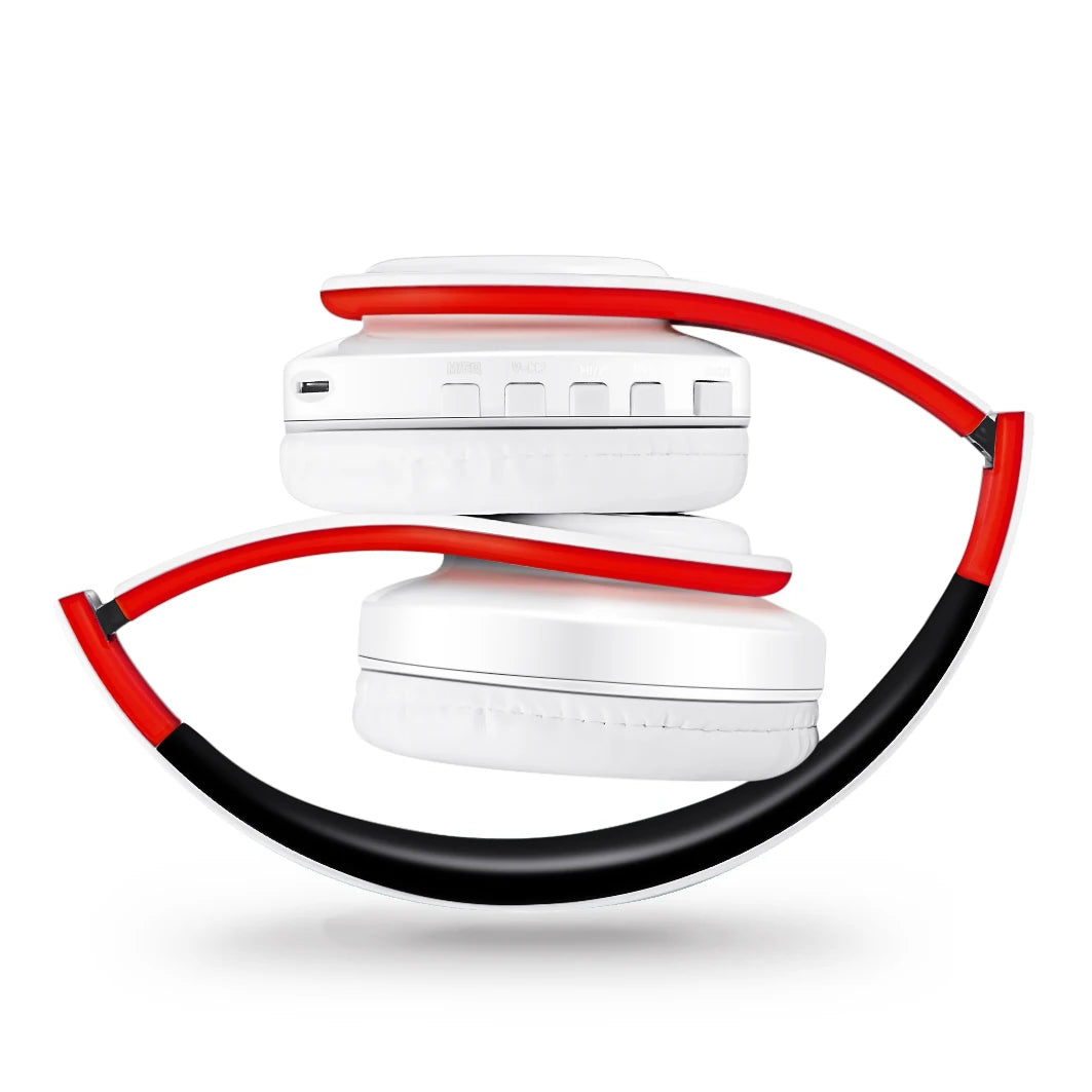 Wireless Bluetooth 5.0 Stereo Headphones | Mic, Foldable & Multi-Color