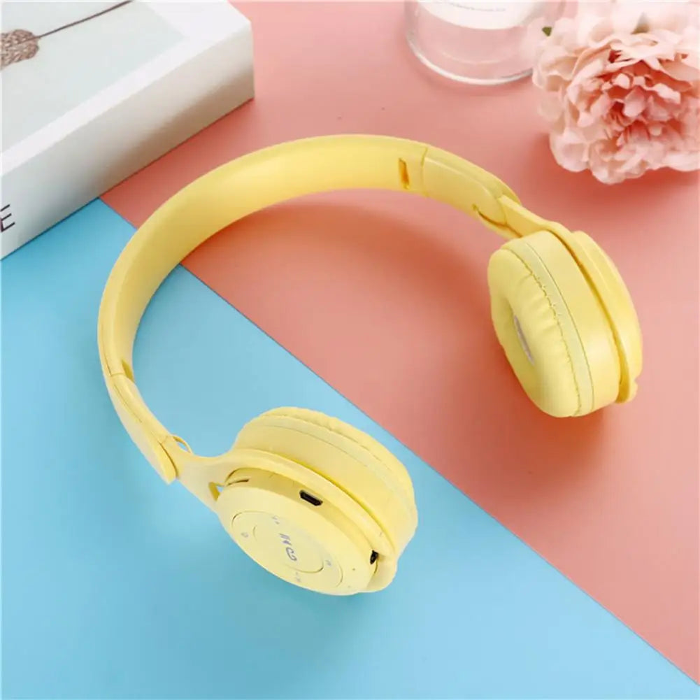 Kids Wireless Bluetooth 5.0 Headphones | Foldable, TF Card & FM Radio