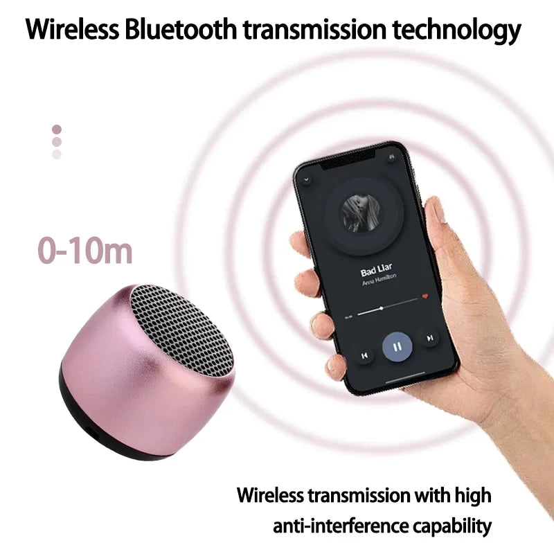 M1 Mini Portable Bluetooth Speaker | Stereo Surround Sound & Subwoofer