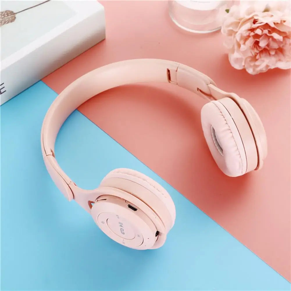 Kids Wireless Bluetooth 5.0 Headphones | Foldable, TF Card & FM Radio
