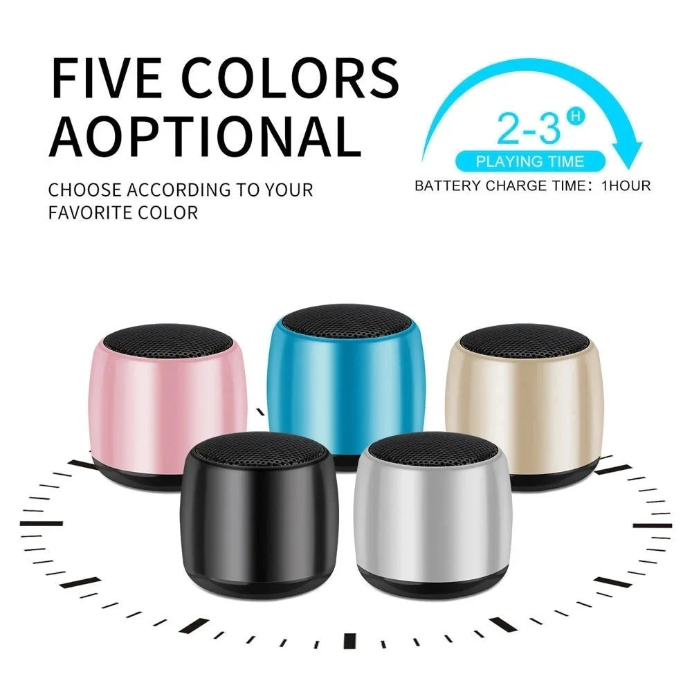 M1 Mini Portable Bluetooth Speaker | Stereo Surround Sound & Subwoofer