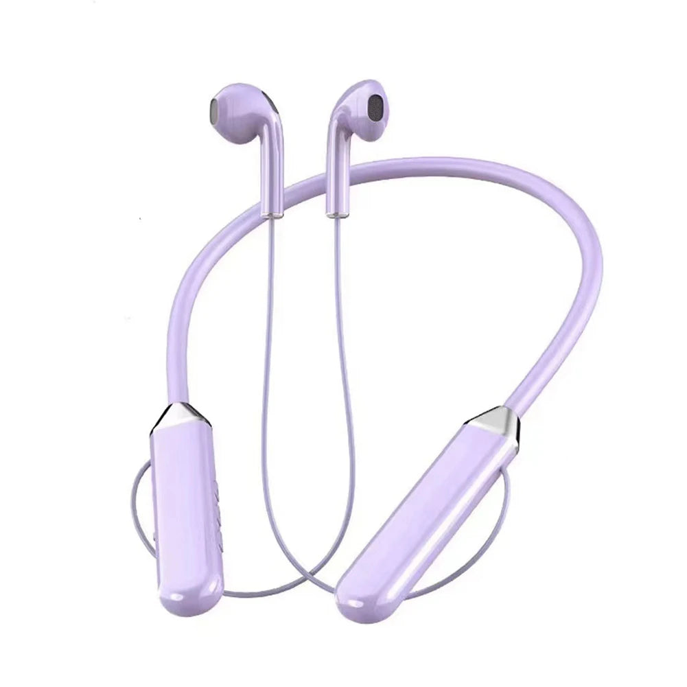 BNR Bluetooth 5.2 Neckband Earphones with Digital Display