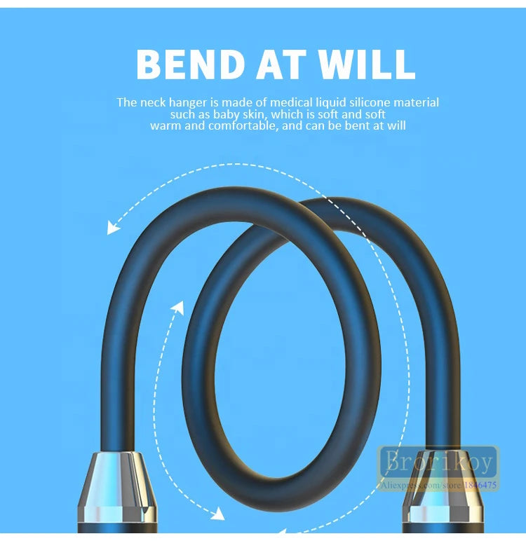 YD08 Magnetic Sport Neckband Earphones | Bluetooth 5.0, Waterproof & Mic