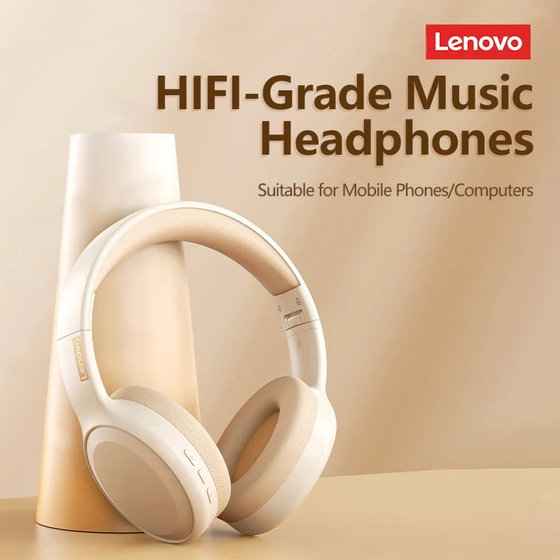 Lenovo TH30 Bluetooth 5.1 Wireless Headphones | HiFi Stereo & ANC
