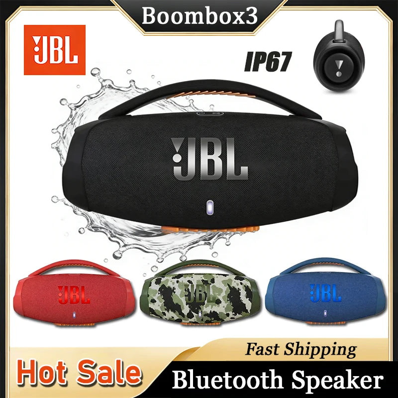 JBL Boombox 3 Wireless Bluetooth Speaker | 160W, IP67, 24H Battery