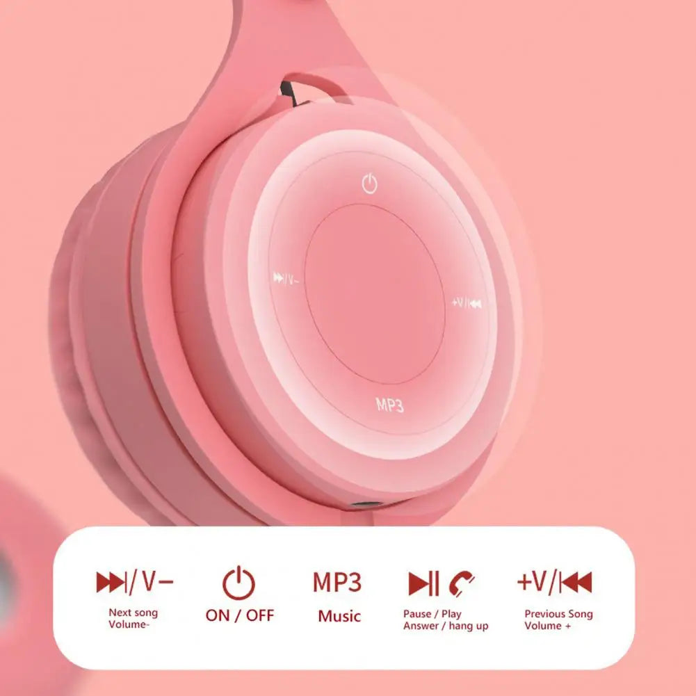 Kids Wireless Bluetooth 5.0 Headphones | Foldable, TF Card & FM Radio