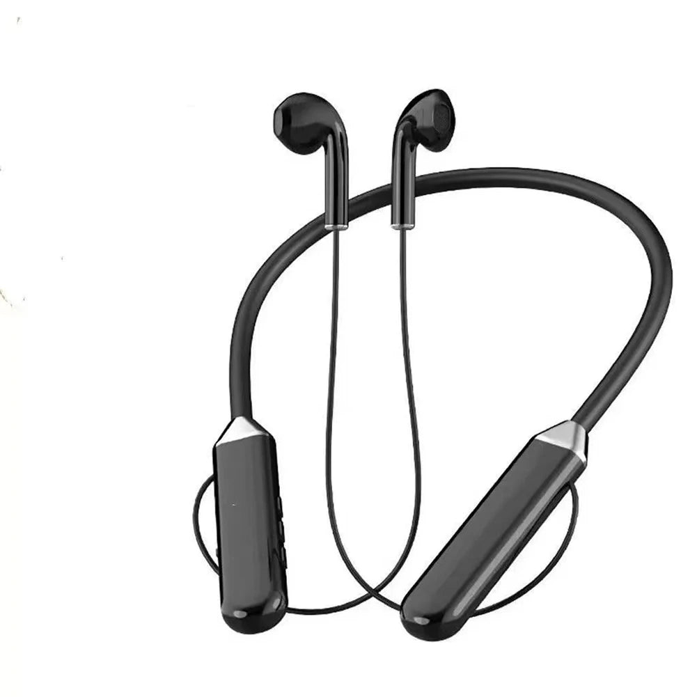 BNR Bluetooth 5.2 Neckband Earphones with Digital Display