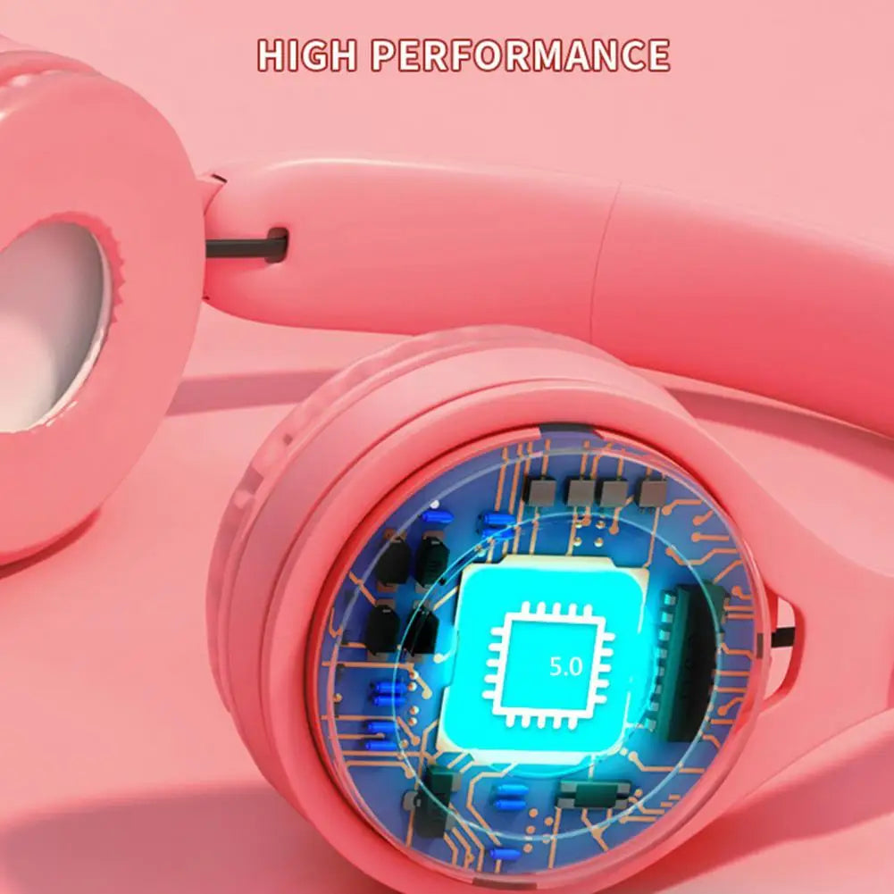 Kids Wireless Bluetooth 5.0 Headphones | Foldable, TF Card & FM Radio