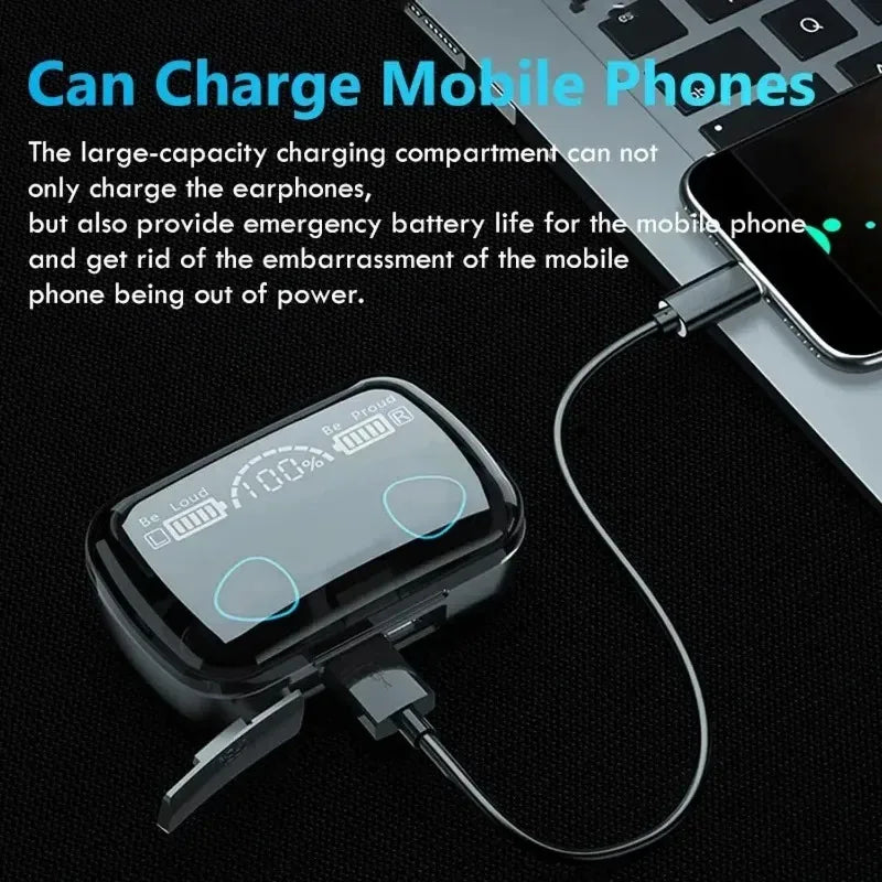 M10 TWS Wireless Bluetooth Earbuds