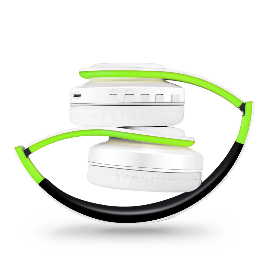 Wireless Bluetooth 5.0 Stereo Headphones | Mic, Foldable & Multi-Color