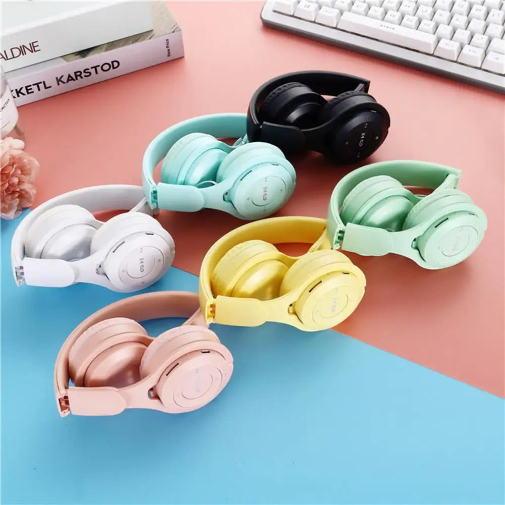 Kids Wireless Bluetooth 5.0 Headphones | Foldable, TF Card & FM Radio