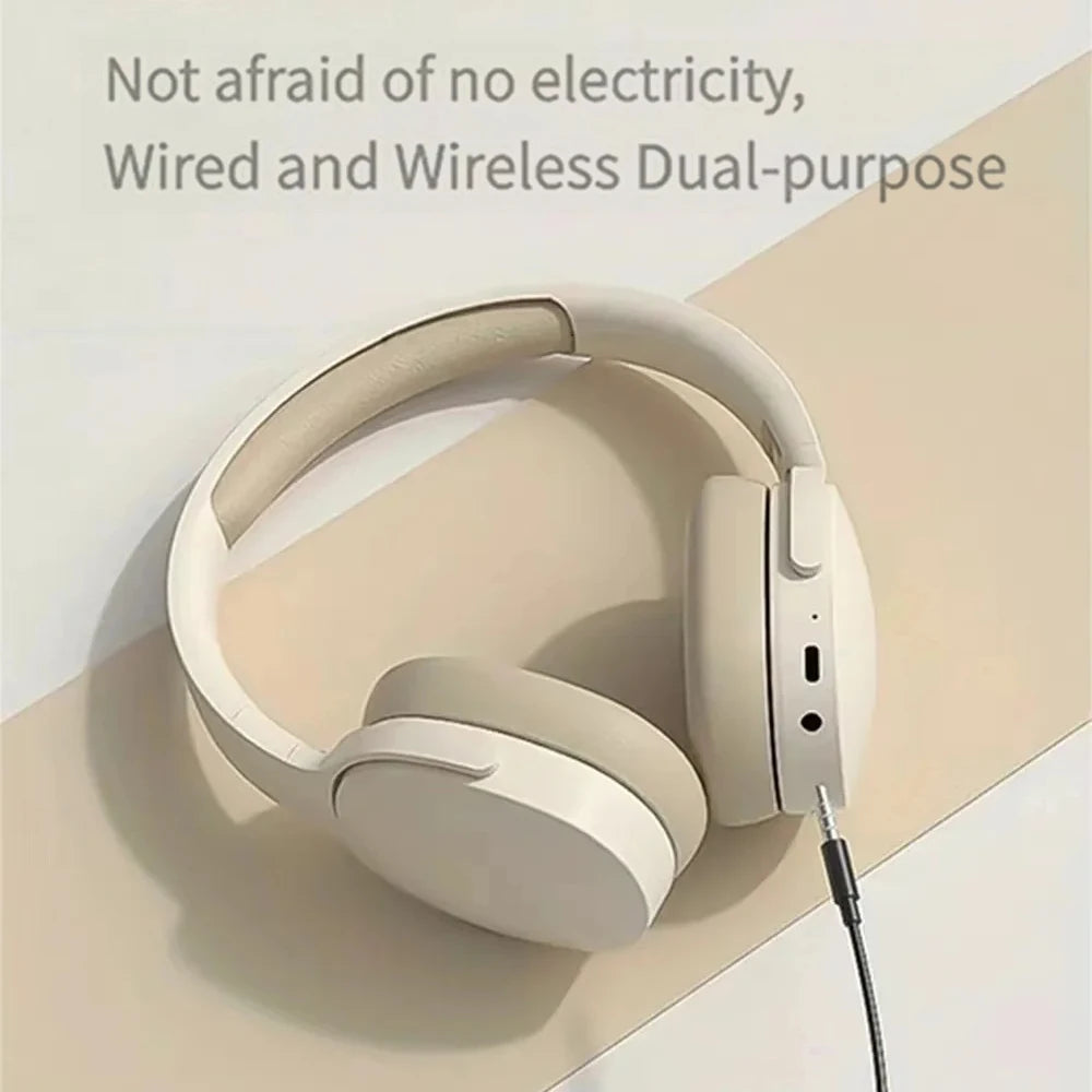 KEBIDUMEI Bluetooth 5.3 Gaming Headphones | ANC, TF Card & 20H Battery