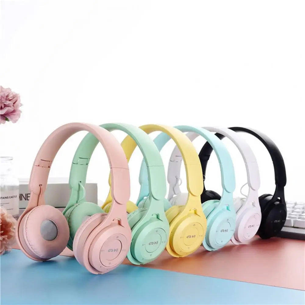 Kids Wireless Bluetooth 5.0 Headphones | Foldable, TF Card & FM Radio