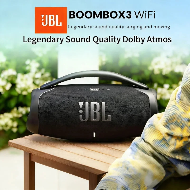 JBL Boombox 3 Wireless Bluetooth Speaker | 160W, IP67, 24H Battery