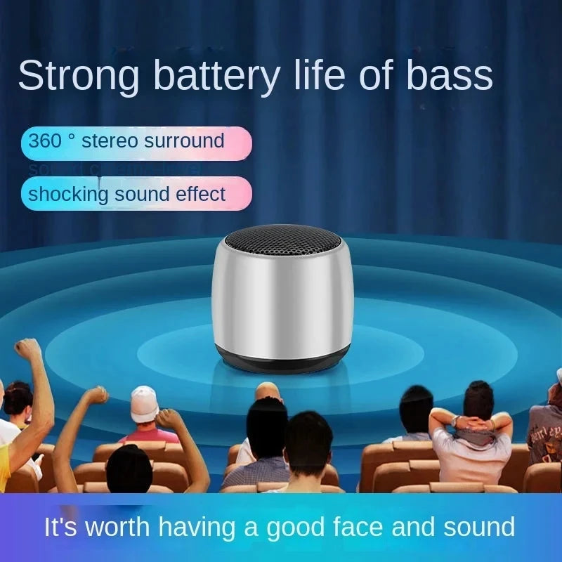 M1 Mini Portable Bluetooth Speaker | Stereo Surround Sound & Subwoofer